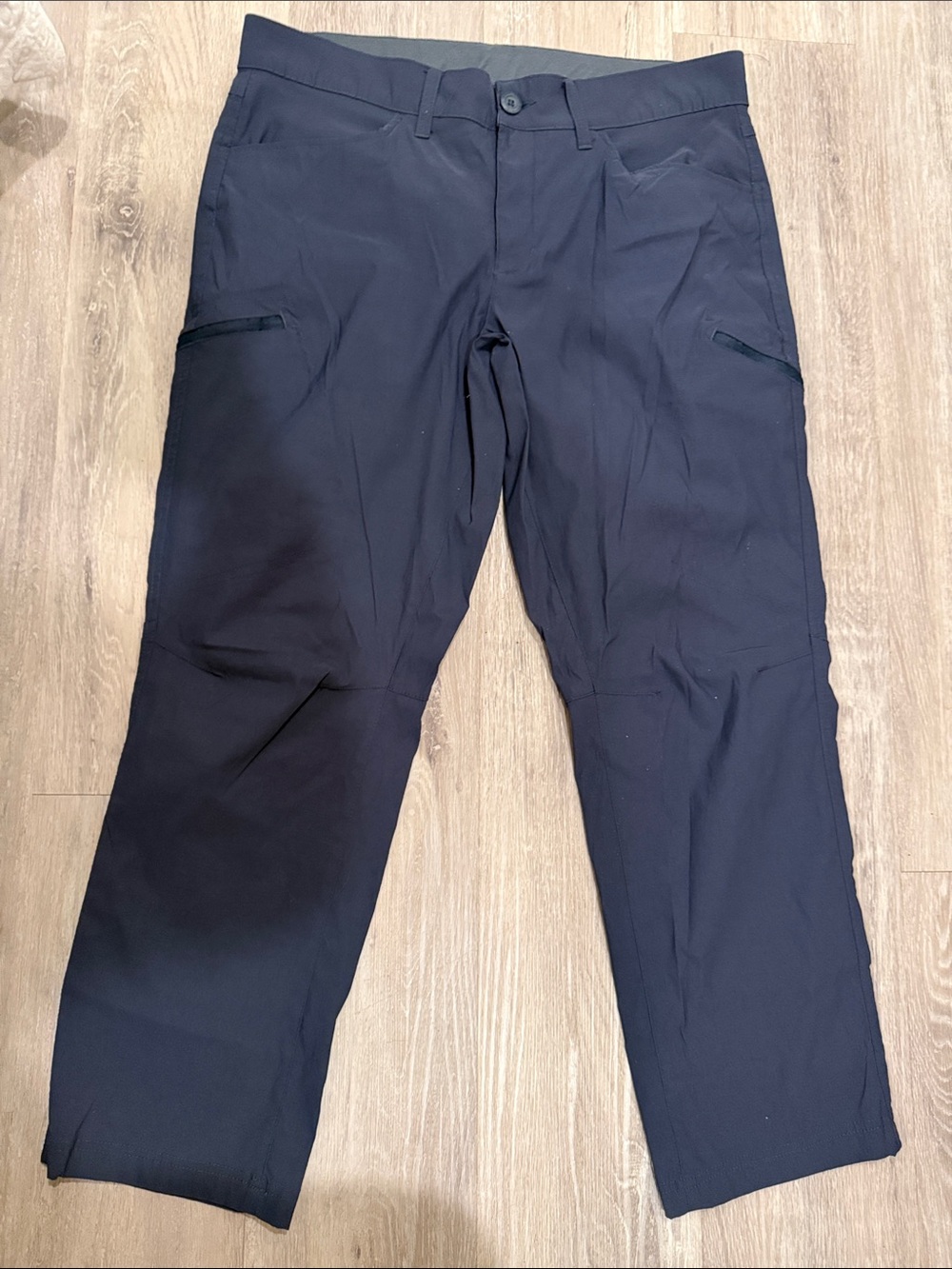 Eddie Bauer Navy Stretch Chino Pants